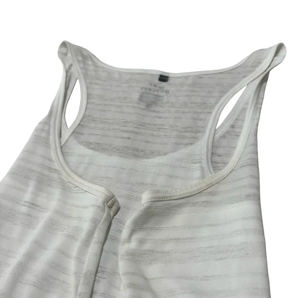 Nike Dri-Fit Women's Striped Tank Top Size Medium 16.5 x 26